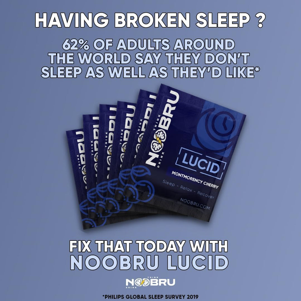 Prepared serving of Noobru Lucid Sleep Powder