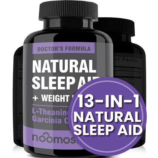 NooMost sleep aid bottle with capsules