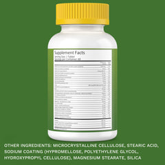 Close-up of Noor Vitamins Halal Multivitamin bottle label