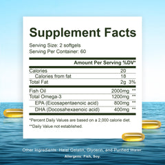 Noor Vitamins Ultra Omega-3 softgels close-up showing easy-to-swallow capsules.