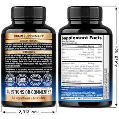Close-up of nootropic 12-in-1 blend ingredients