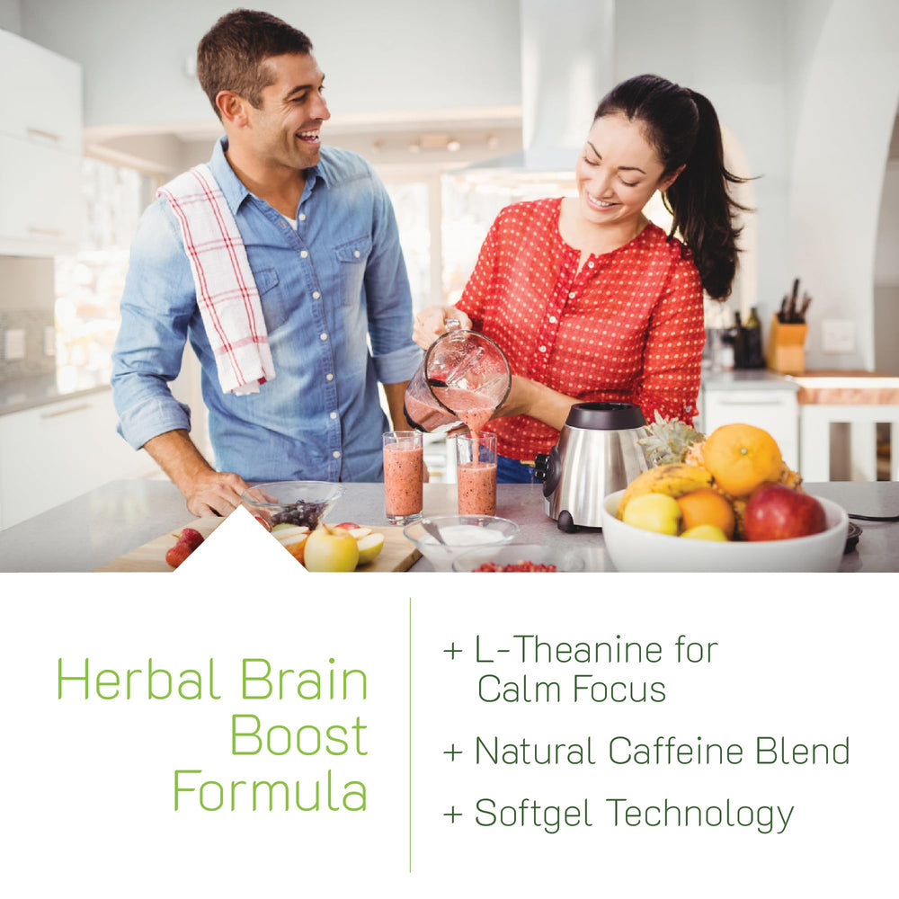 Nootropic ingredients showing L-Theanine, Bacopa and MCTs
