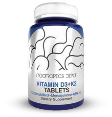Product hero image for Nootropics Depot Vitamin D3 + K2 + Vitamin C tablets (60 count)