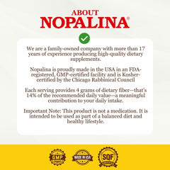 Close-up of capsules from Nopalina Flax Seed Plus
