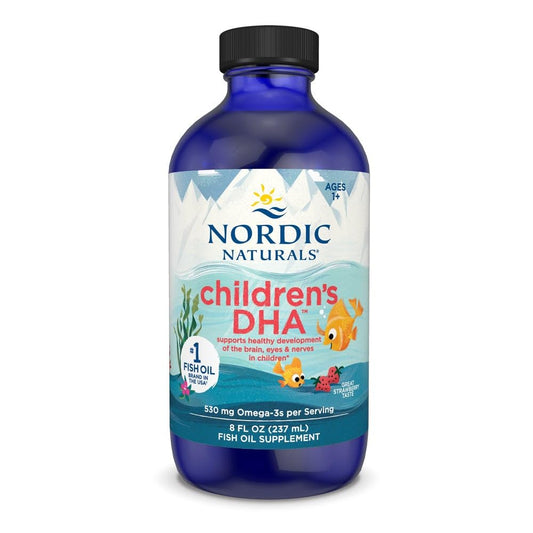 Nordic Naturals Children's DHA Strawberry 8 oz bottle