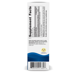 Close-up of Nordic Naturals Vitamin D3 Liquid 1 oz bottle
