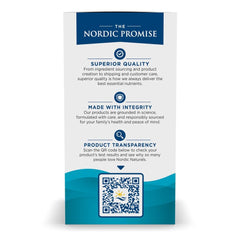 Non-GMO, gluten-free and dairy-free omega-3 supplement bottle
