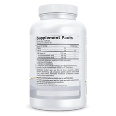 180 soft gels with lemon flavor indication
