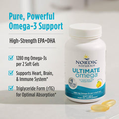 Non-GMO label on Nordic Naturals bottle