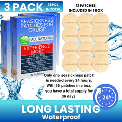 Nordmoose cruise-necessities patch offers non-drowsy relief during voyages.