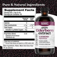 Two 8oz bottles bundle back view showing labels