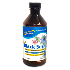 North American Herb & Spice Black Seed Oil bottle 8 oz