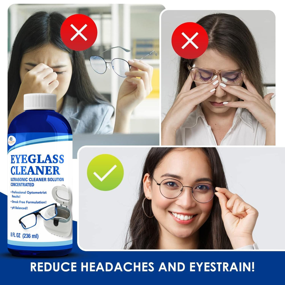 Ultrasonic cleaner machine used for eyewear cleaning