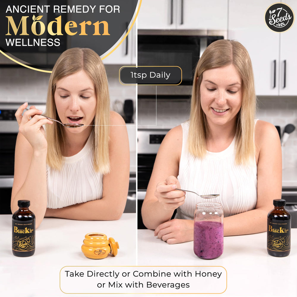 Nourishing hair and skin with black seed oil