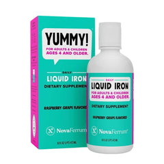 NovaFerrum Yummy 16oz bottle front label