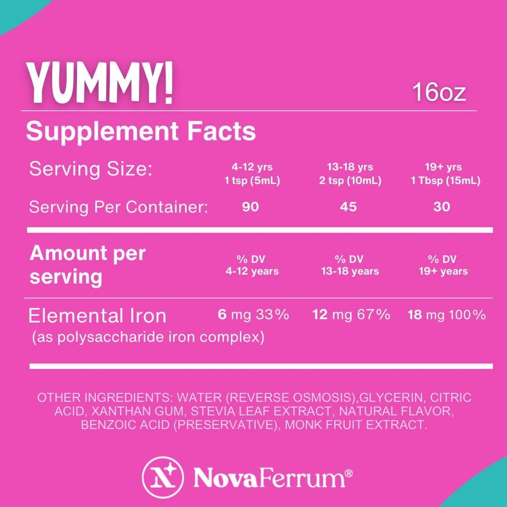 Serving spoon with NovaFerrum Yummy liquid iron