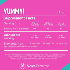 Serving spoon with NovaFerrum Yummy liquid iron
