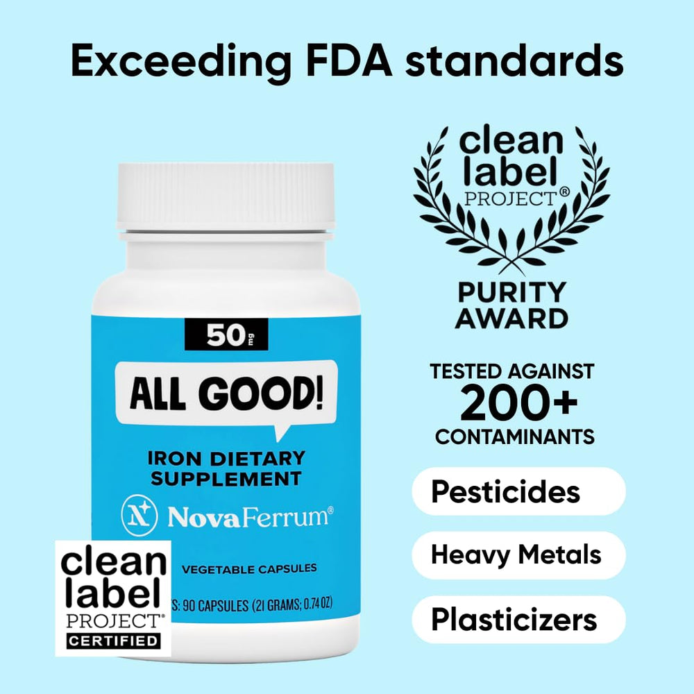 Vegan, Gluten-Free, Kosher, and Halal certification icons on packaging