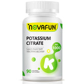 Novafun Potassium Citrate 1000mg bottle front label