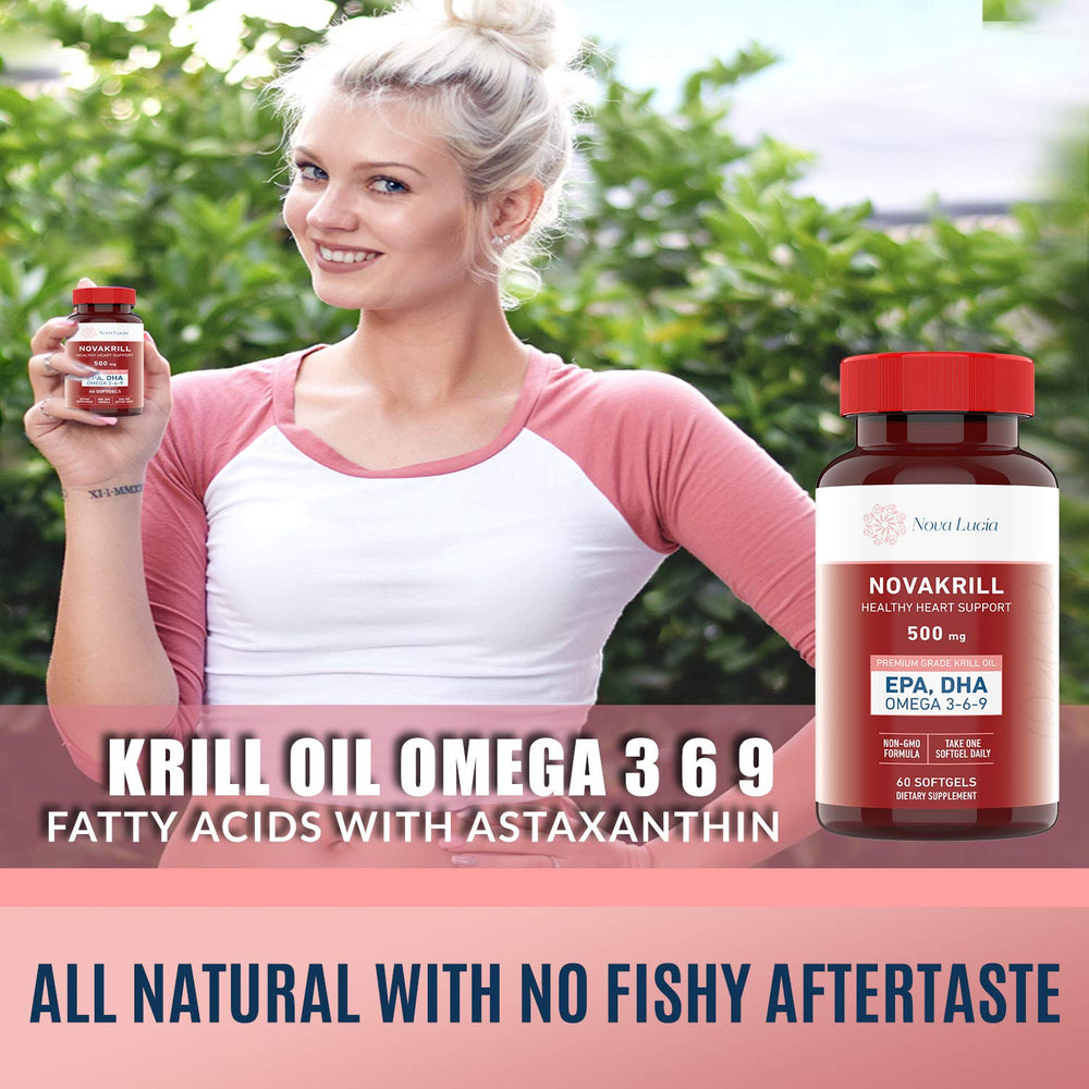 NovaKrill no fishy aftertaste softgels