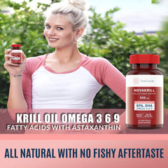NovaKrill no fishy aftertaste softgels