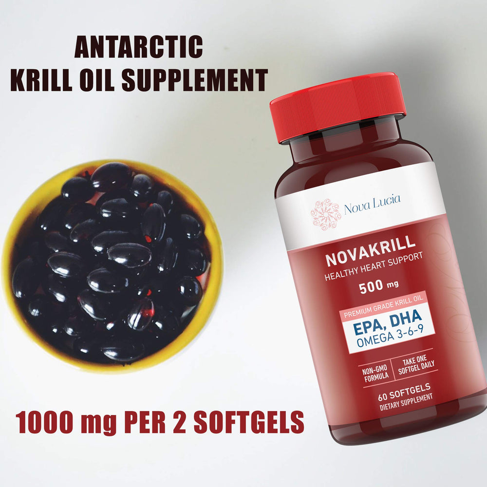 NovaKrill Krill oil 1000mg with EPA and DHA