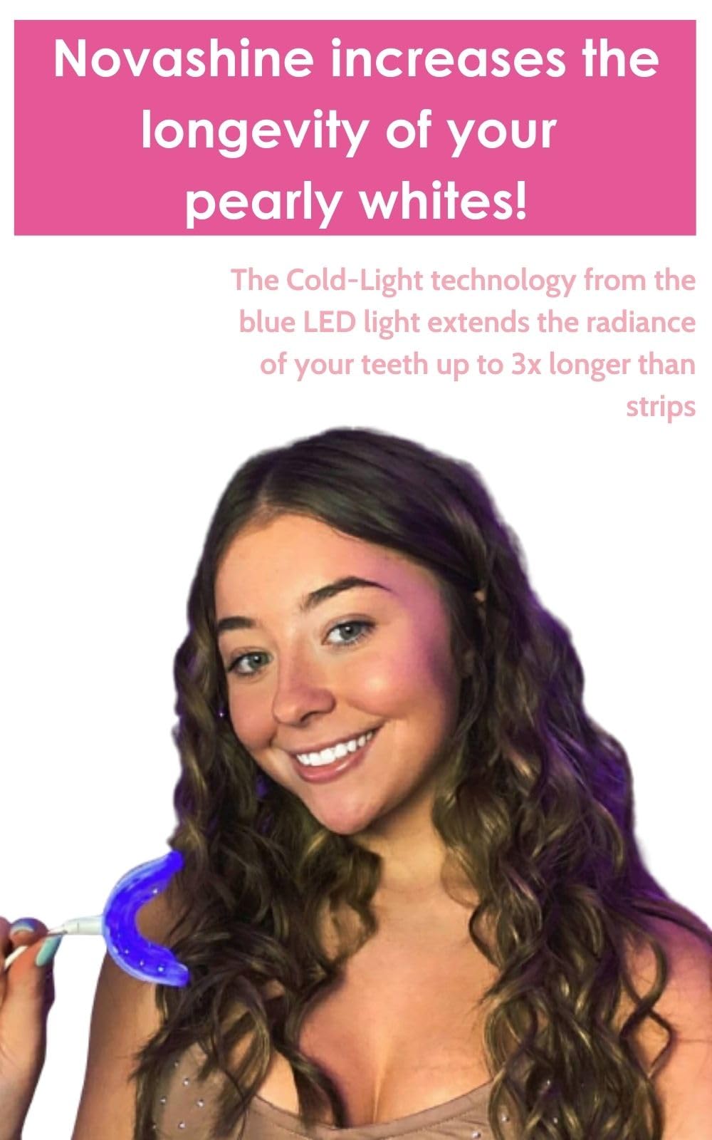 Hands-on use of the Novashine whitening kit