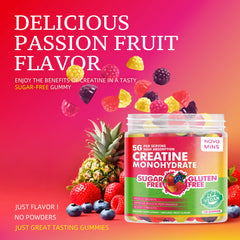 Creatine Monohydrate Gummies ingredients label