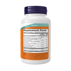 Close-up of Cal-Mag Caps bottle showing supplement capsules