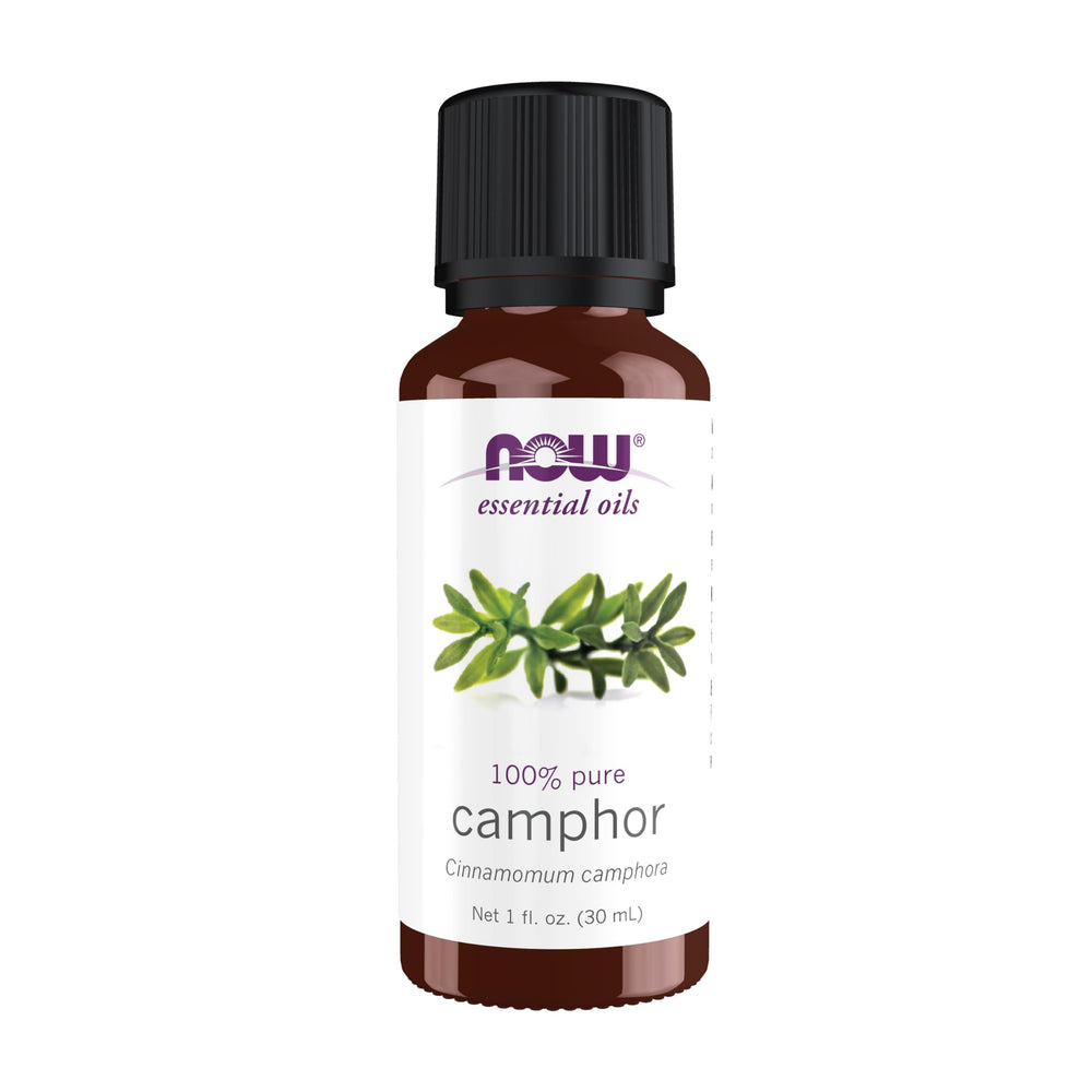 NOW Camphor Oil 1 oz bottle