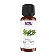 NOW Camphor Oil 1 oz bottle