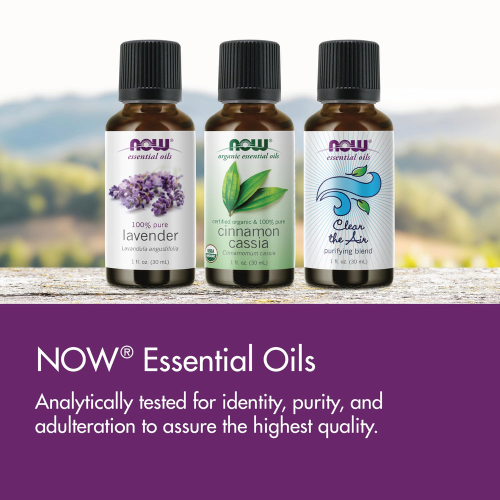 Massage oil blended with cinnamon cassia essential oil