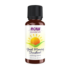 NOW Essential Oils Good Morning Sunshine aromatherapy blend bottle front view