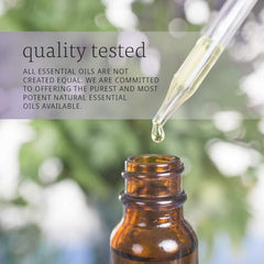 Child-resistant cap on rosemary essential oil bottle