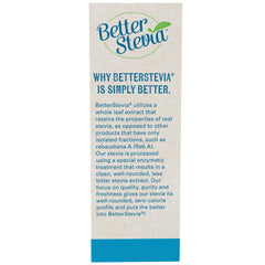 BetterStevia Balance packets close-up with branding