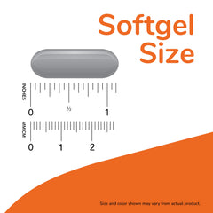 Softgels capsules on white background Caprylic Acid MCT