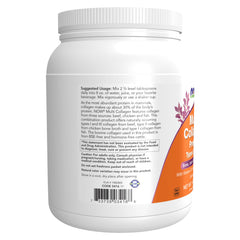 Unflavored collagen powder packaging
