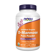 NOW Foods D-mannose Powder 6 oz front view