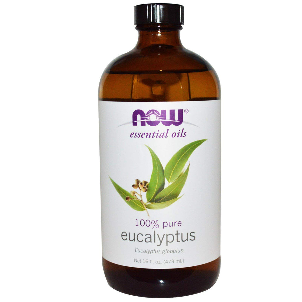 NOW Foods Eucalyptus Globulus Oil 16 oz (2 Pack) Bottle - 100% Pure