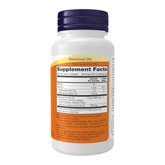 NOW Foods Evening Primrose Oil bottle close-up with label