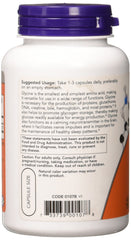 Glycine 1000 mg capsules close-up