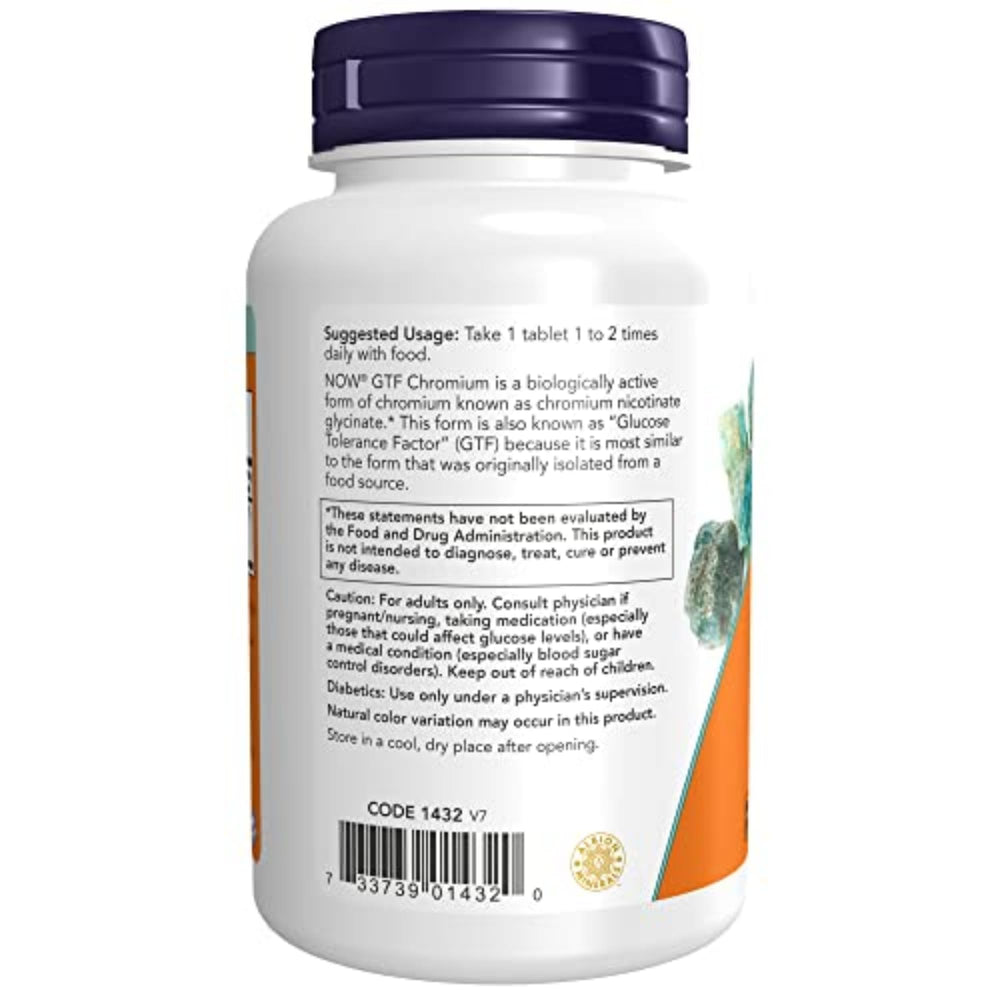 GTF Chromium bottle with label visible