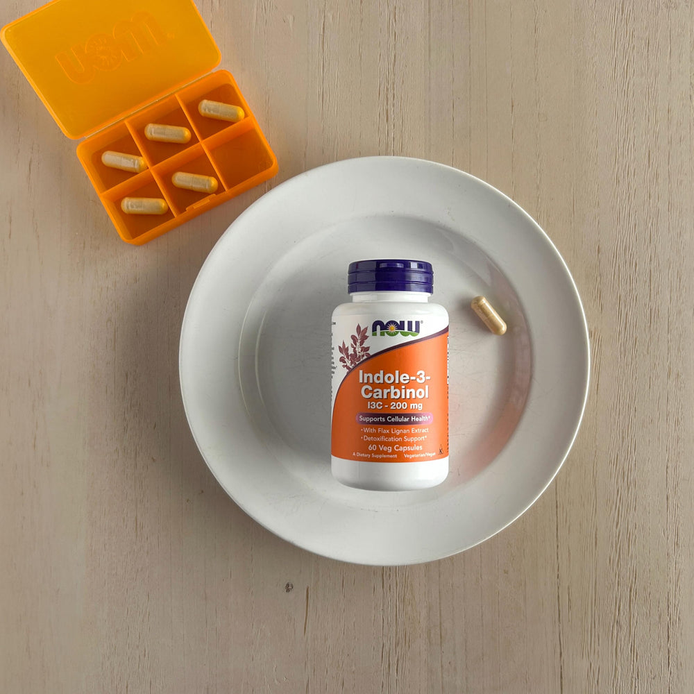 Nutrition facts panel – NOW Foods Indole-3-Carbinol 200 mg