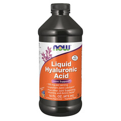 Now Foods Liquid Hyaluronic Acid 100 mg bottle – front view