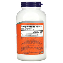 Pack of 2 NOW Foods Magnesium Citrate bottles