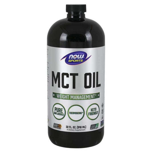 NOW Foods MCT Oil 32 oz bottle front