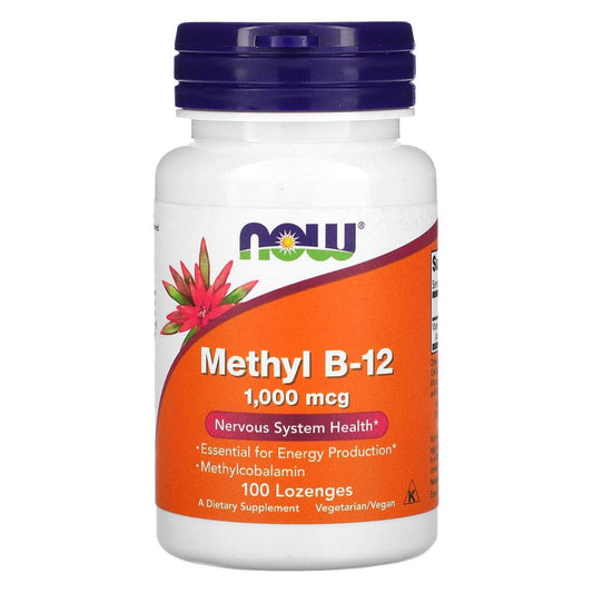 NOW Foods Methyl B-12 1000mcg lozenges - image 1 of 5