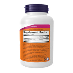Close-up of Niacin 500 mg sustained release tablets