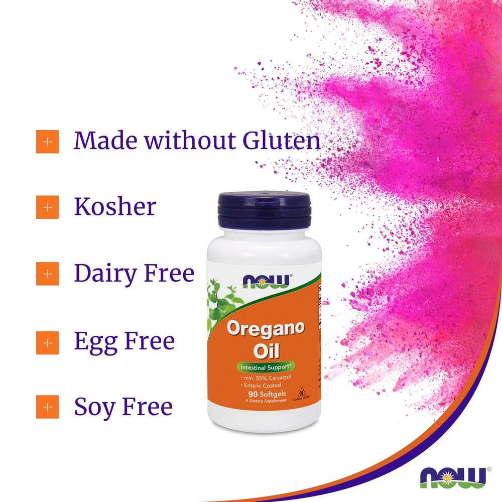 Serving size and directions for Now Foods Oregano Oil