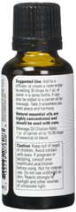 Now Foods Peace & Harmony Oil Blend 1 oz bottle, pack of 2, back label